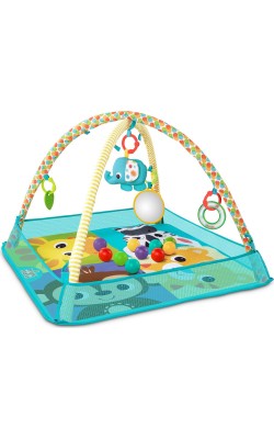 Bright Starts Play Mat that can be turned into a ball pool