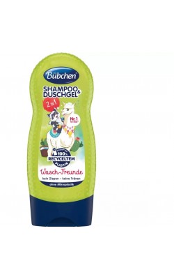 Bübchen Children&#39;s Shampoo &amp; Shower Gel 2 in 1 Wasch Friend 230 ml