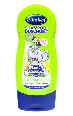 Bübchen Children&#39;s Shampoo&amp;Shower Gel 2 in 1 Dschungelbande 230 ml