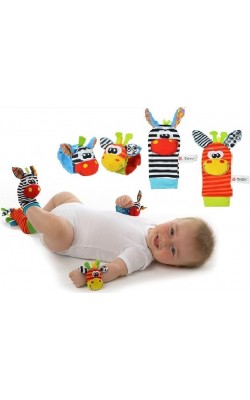 Sozzy Toy Rattle Socks/Shoes and Wristbands